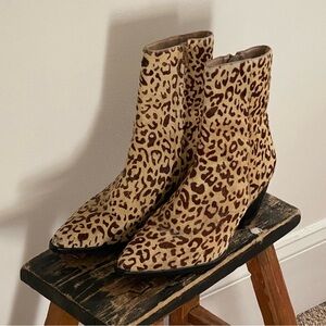 Matisse Caty Animal Print Heeled Boots